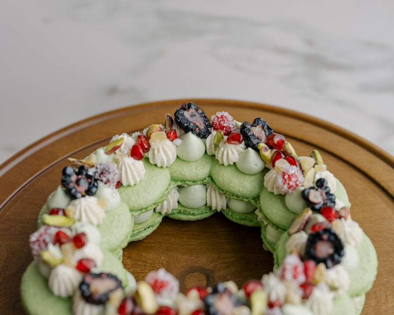Macaron Wreath